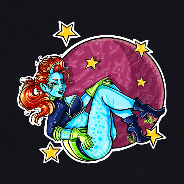 Out of this World Pinup by Labrattish